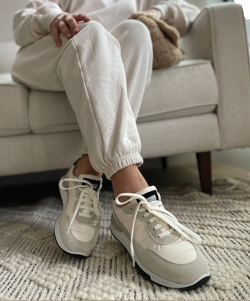 DOLCE VITA X GREATS EVANA SNEAKERS WHITE MULTI SUEDE 4 DOLCE VITA X GREATS EVANA SNEAKERS WHITE MULTI SUEDE - Image 2
