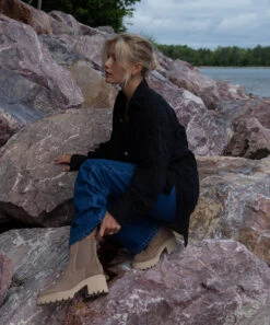 HAWK H2O BOOTIES MUSHROOM SUEDE -Fashion Shoe Store hawk mush pdp b9028bf7 265c 4e5d bded 938c26c3b1ab