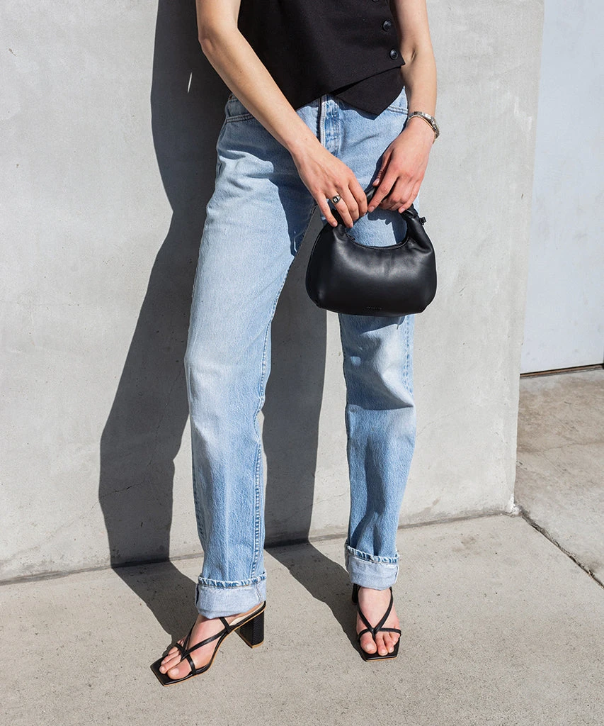 SOFIE CROSSBODY BLACK SOFT NAPPA LEATHER 4 SOFIE CROSSBODY BLACK SOFT NAPPA LEATHER - Image 2