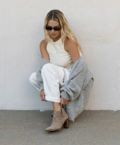 SPADE BOOTIES MUSHROOM SUEDE -Fashion Shoe Store spade pdp