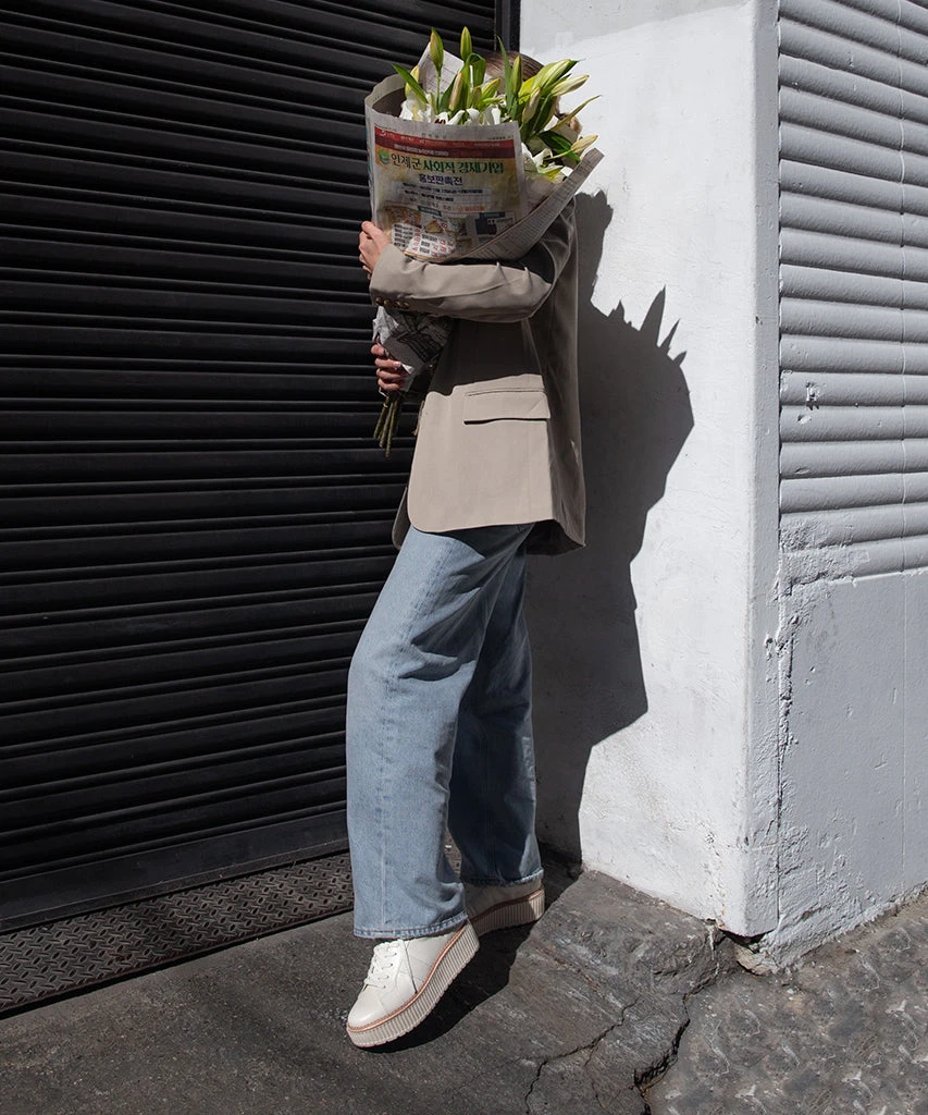 TIGER SNEAKERS WHITE LEATHER 12 TIGER SNEAKERS WHITE LEATHER - Image 10