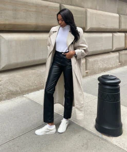 ZINA PERFORATED SNEAKERS WHITE PERFORATED LEATHER -Fashion Shoe Store zina perf white 3